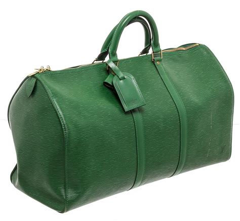 louis vuitton purse green|louis vuitton green duffle bag.